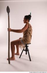 ANISE SITTING POSE WITH SPEAR 2